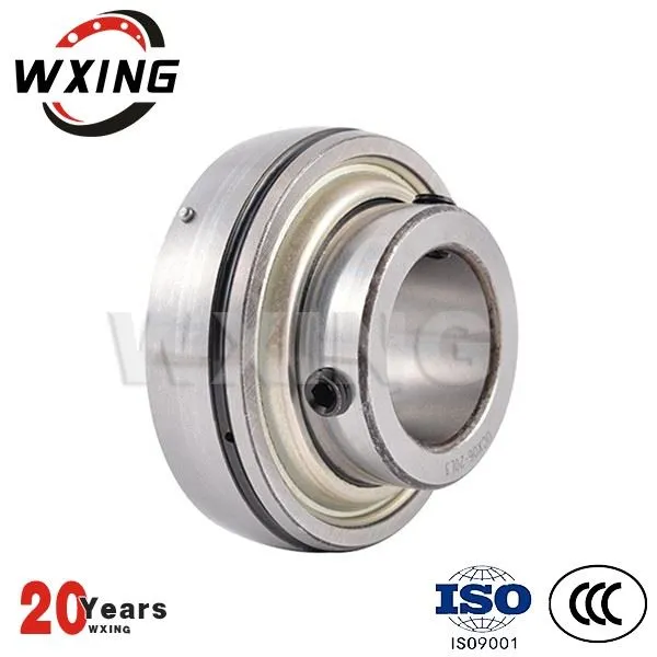 Čierny rohový blok s vložkou do guľôčkového ložiska UC