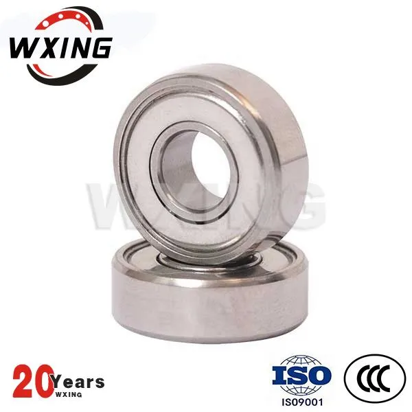 Hlboké drážky guľové ložisko pre domáce spotrebiče Gcr15 oceľ