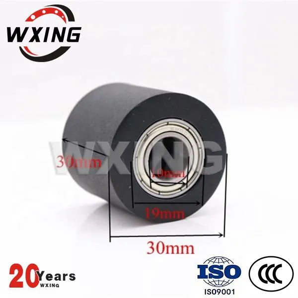 PU6800ZZ Ploché mäkké kladky kolesá