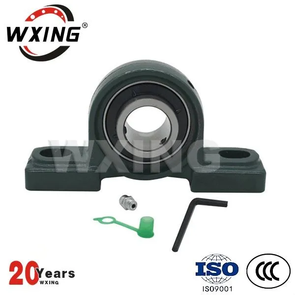 Liatinový kryt Ložisková jednotka Vankúšový blok Guličkové ložisko UC 205 UCFL 205 UCT206