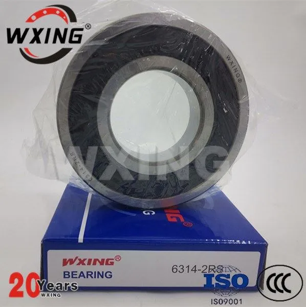 6203-2Veľko používané guľkové ložiská RS s hlbokými drážkami