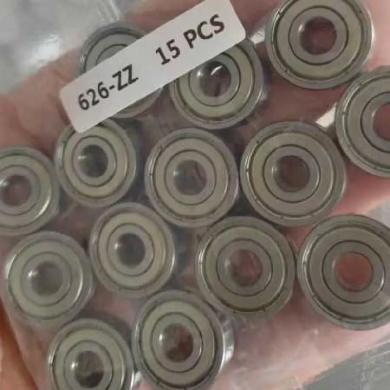 626-Guľkové ložiská ZZ s hlbokými drážkami